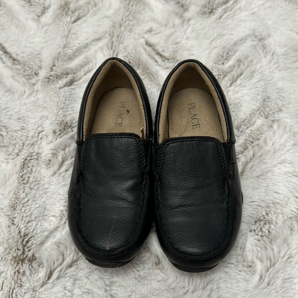 Boys black dress shoes size 11